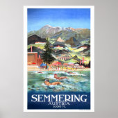 Semmering Austria Vintage Poster 1928 (Vorne)