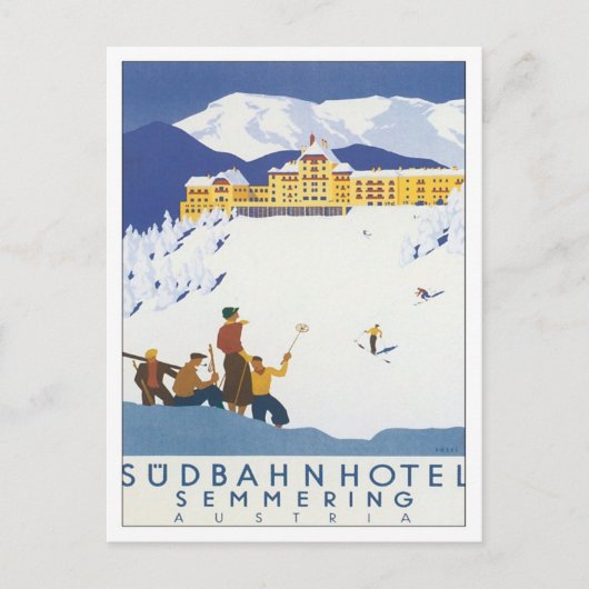 Semmering Österreich Postkarte (Vorderseite)