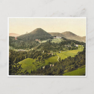 Semmeringbahn, Hotel am Semmering, Steiermark, Öst Postkarte