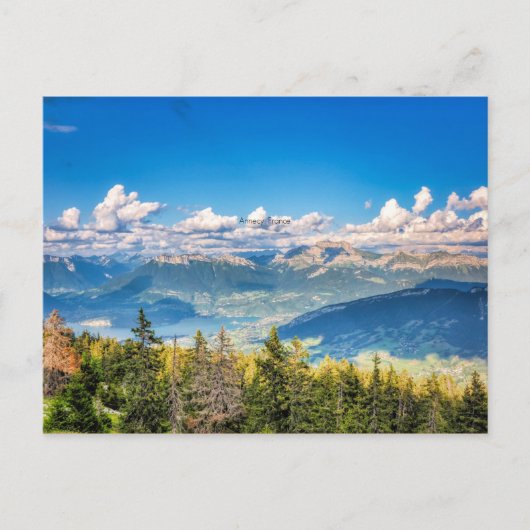 Semnoz, Annecy, Frankreich landschaftliches Foto Postkarte (Vorderseite)