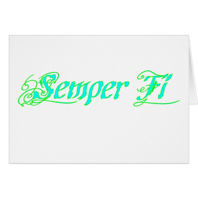 Semper FI (Vorderseite (Horizontal))