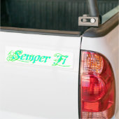 Semper FI Autoaufkleber (Auf Lkw)