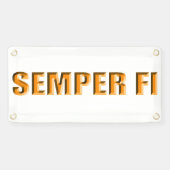 Semper Fi Banner (Horizontal)