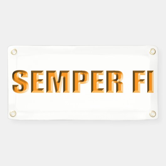 Semper Fi Banner (Horizontal)