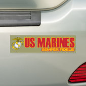 Semper Fi [EGA] Autoaufkleber (Auf Auto)