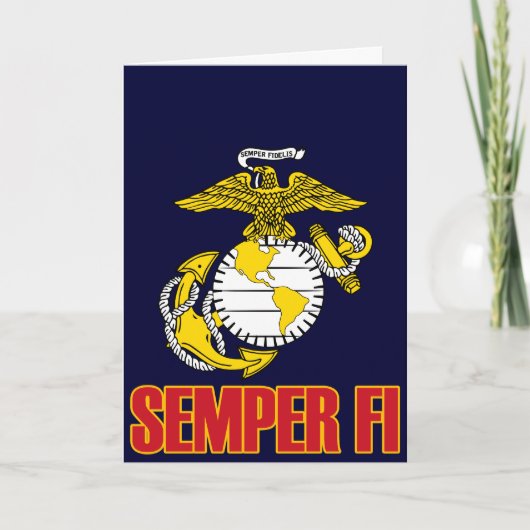 Semper Fi [EGA] Karte (Vorderseite)