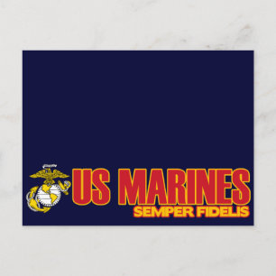 Semper Fi [EGA] Postkarte