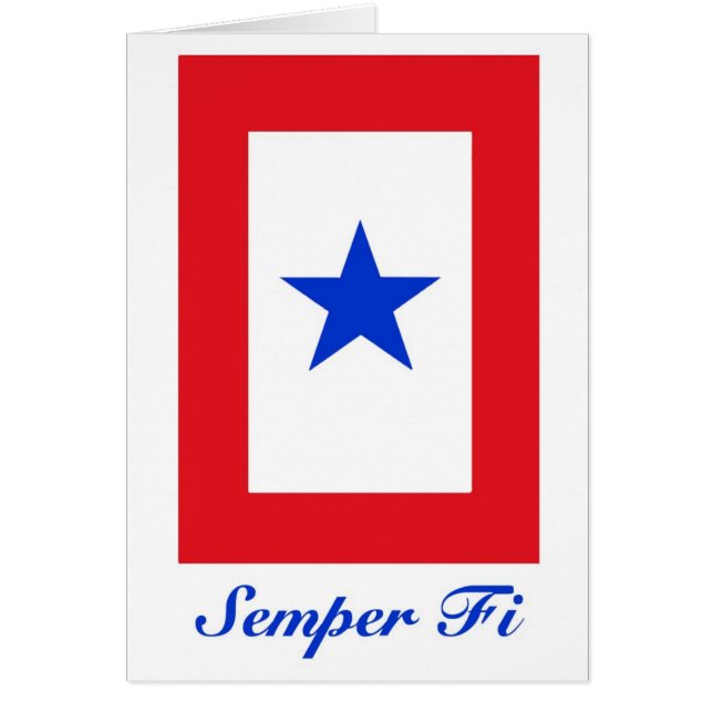 Semper FI - Familien-Flagge (Vorne)