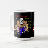 Semper Fi / Leathernecks Kaffeetasse (Vorderseite Links)