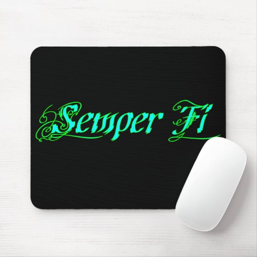Semper-Fi Mousepad (Mit Mouse)