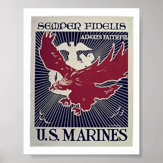 Semper Fi Poster (Vorne)