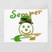 Semper FI Postkarte (Vorderseite)