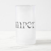 Semper FI-Tasse Mattglas Bierglas (Mittel)