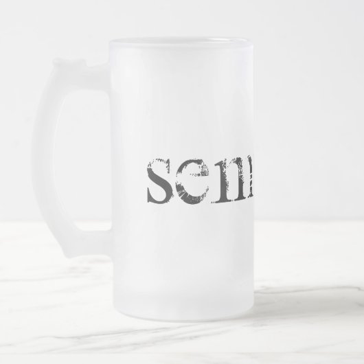 Semper FI-Tasse Mattglas Bierglas (Links)