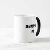 Semper FI-Tasse Verwandlungstasse (VorderseiteRechts)