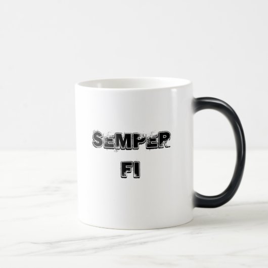 Semper FI-Tasse Verwandlungstasse (Rechts)