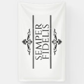 Semper Fidelis Banner (Vertikal)