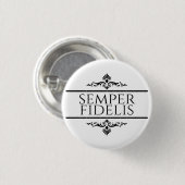 Semper Fidelis Button (Vorne & Hinten)