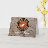 Semper Fidelis Camouflage USMC Digital Karte (Gelbe Blume)