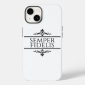 Semper Fidelis Case-Mate iPhone Hülle (Rückseite)