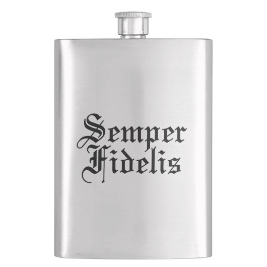 Semper Fidelis Flachmann (Vorderseite)