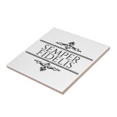 Semper Fidelis Fliese (Seite)