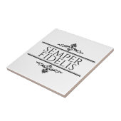 Semper Fidelis Fliese (Seite)