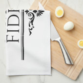 Semper Fidelis Geschirrtuch (Viertel Falte)