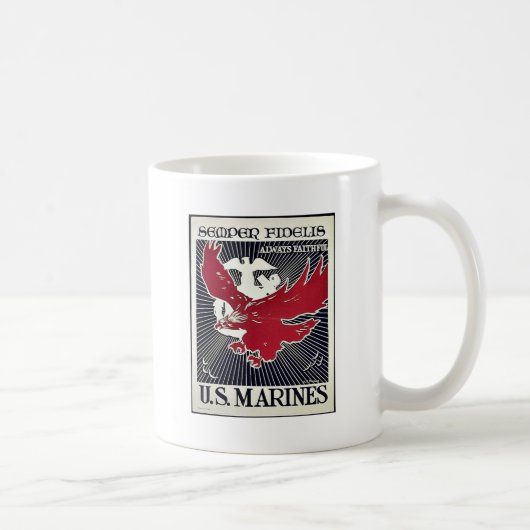 Semper Fidelis Kaffeetasse (Rechts)