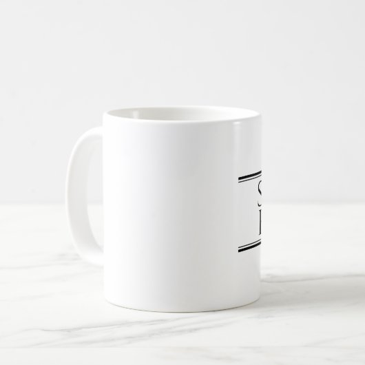 Semper Fidelis Kaffeetasse (Vorderseite Links)