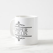 Semper Fidelis Kaffeetasse (Vorderseite Links)