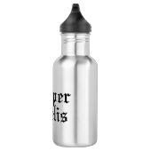 Semper Fidelis - lateinische Phrase Edelstahlflasche (Rechts)