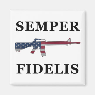 Semper Fidelis M16 Magnet