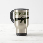 Semper Fidelis M16 Reise-Tasse überwunden Reisebecher (Vorderseite Links)