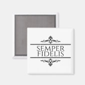 Semper Fidelis Magnet (Vorderseite/Rückseite)