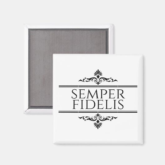 Semper Fidelis Magnet (Vorderseite/Rückseite)
