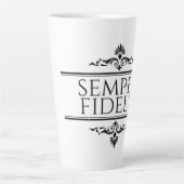 Semper Fidelis Milchtasse (Vorderseite)