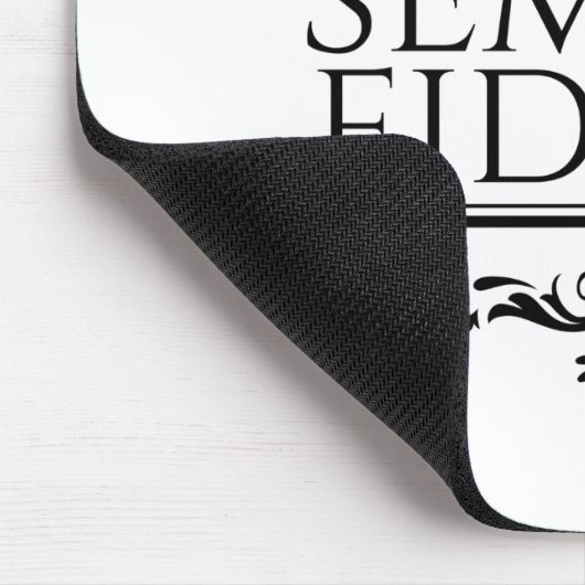 Semper Fidelis Mousepad (Ecke)
