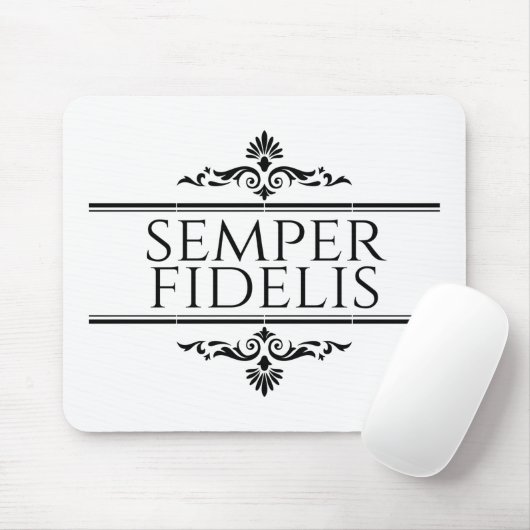 Semper Fidelis Mousepad (Mit Mouse)