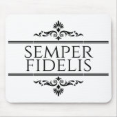 Semper Fidelis Mousepad (Vorne)