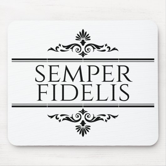Semper Fidelis Mousepad (Vorne)