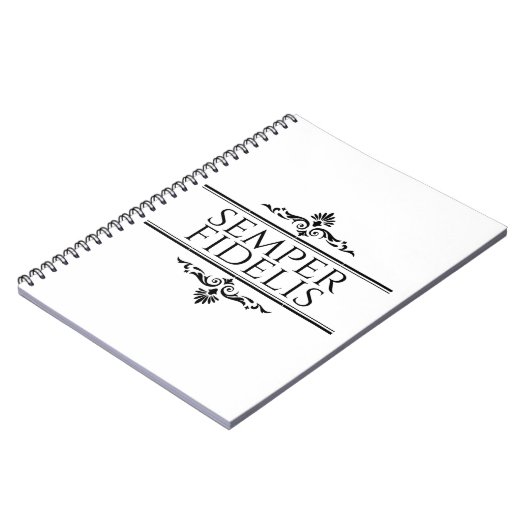 Semper Fidelis Notizblock (Linke Seite)