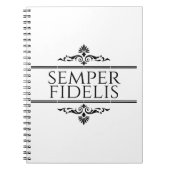 Semper Fidelis Notizblock (Vorderseite)