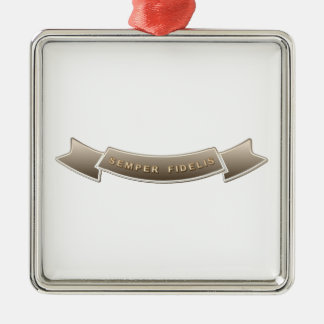Semper Fidelis Ornament Aus Metall