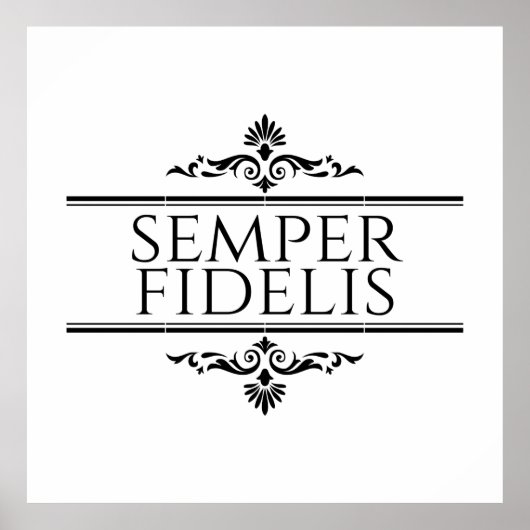 Semper Fidelis Poster (Vorne)