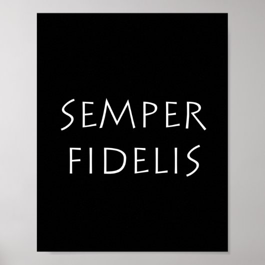 Semper Fidelis Poster (Vorne)