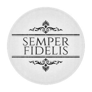 Semper Fidelis Schneidebrett