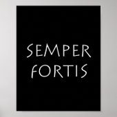 Semper fortis poster (Vorne)
