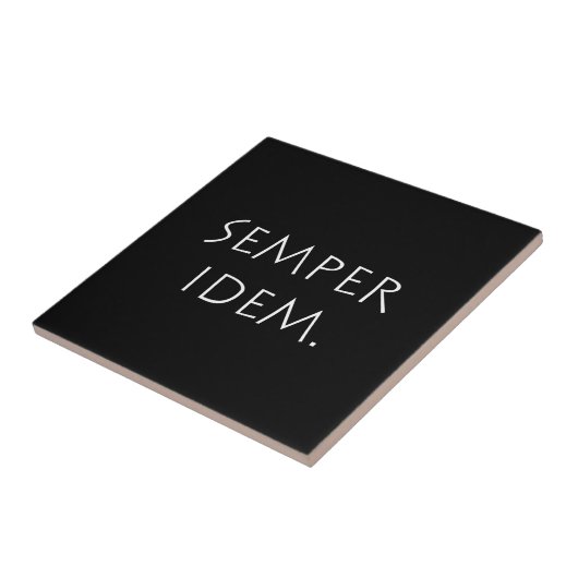 Semper Idem Fliese (Seite)