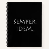 Semper Idem Notizblock (Vorderseite)
